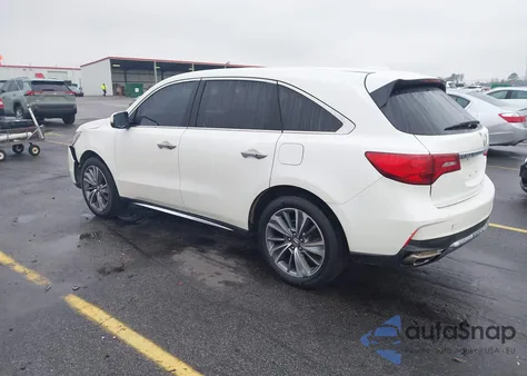 2017 Acura Mdx Technology Package from USA, damaged, VIN 5FRYD3H55HB003920
